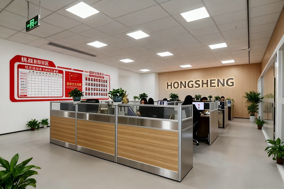 Hongsheng Packing reception and office
