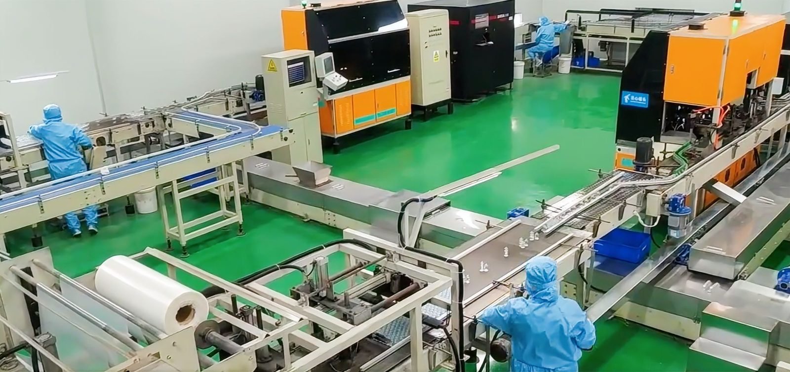 Bottle manufacturing workshop in Hongsheng factory