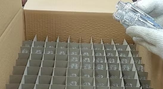 Paper insert tray production in Hongsheng factory